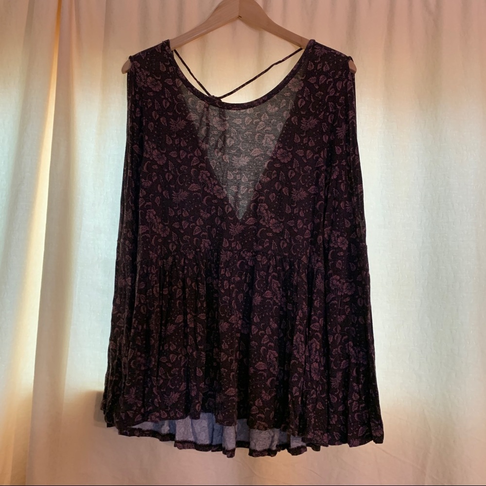 Bell Sleeve Babydoll Tunic